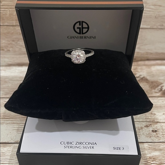 Giani Bernini Sterling Silver Ring with Cubic Zirconia - Picture 1 of 5